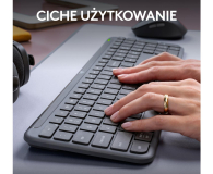 LOGITECH Zestaw mysz + klawiatura MK950 Sigantura Slim US Graphite 920-012490 - 1233175 - zdjęcie 11